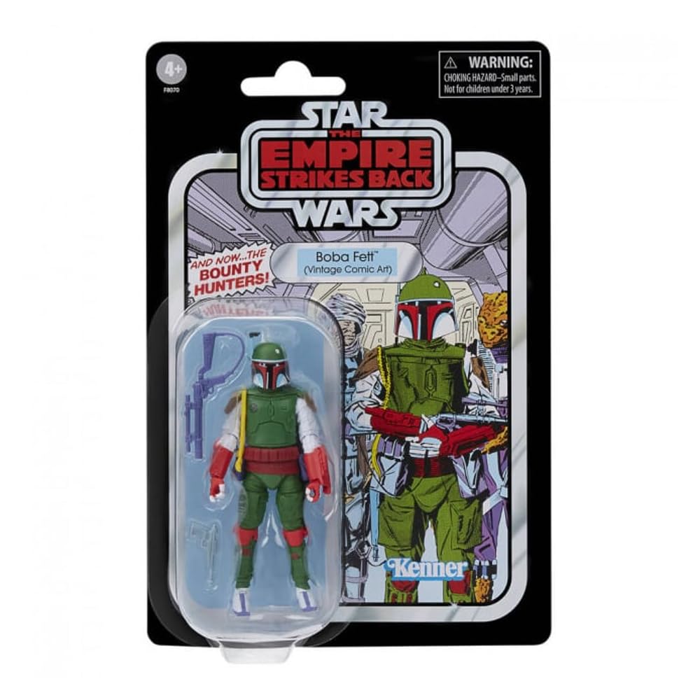 Figura De Acción Hasbro Star Wars The Vintage Boba Fett De 9 Cm - Venta Internacional.