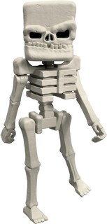 Foto 6 | Set De Figuras De Acción Mattel Minecraft Skeleton De 10 Cm Con Accesorios - Venta Internacional.