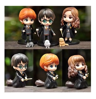 Foto 4 | Juguetes Figuras Coleccionables Harry Potter 6 Pzs