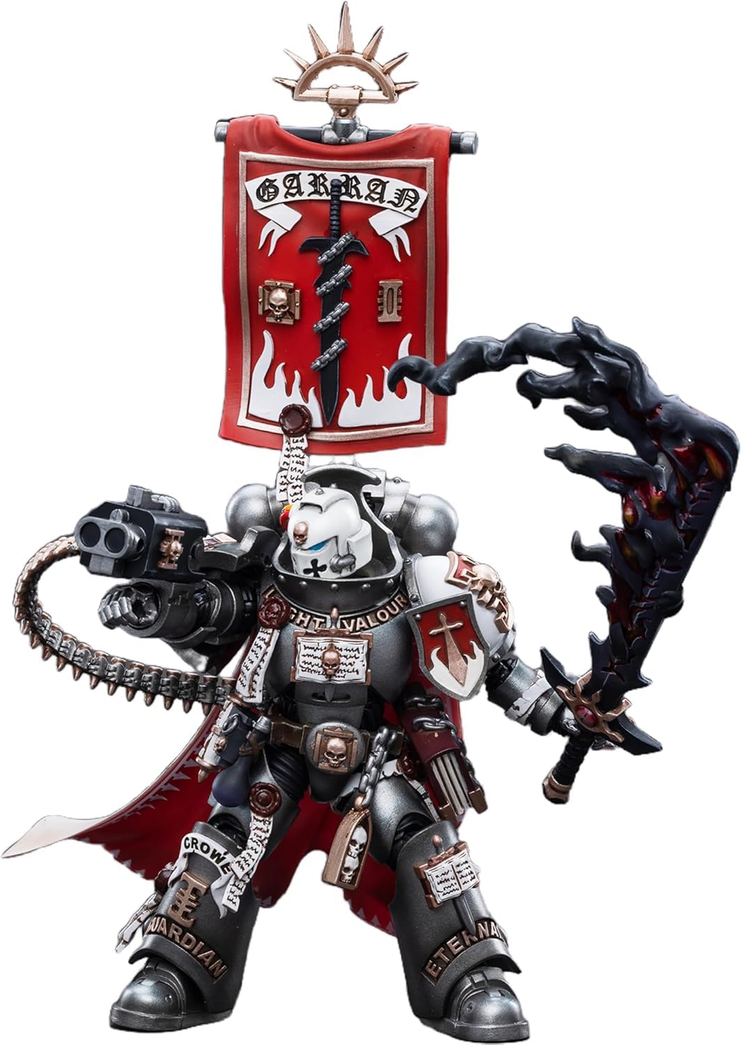 Figura De Acción Joytoy Warhammer 40k Grey Knights Castellan Crowe - Venta Internacional.