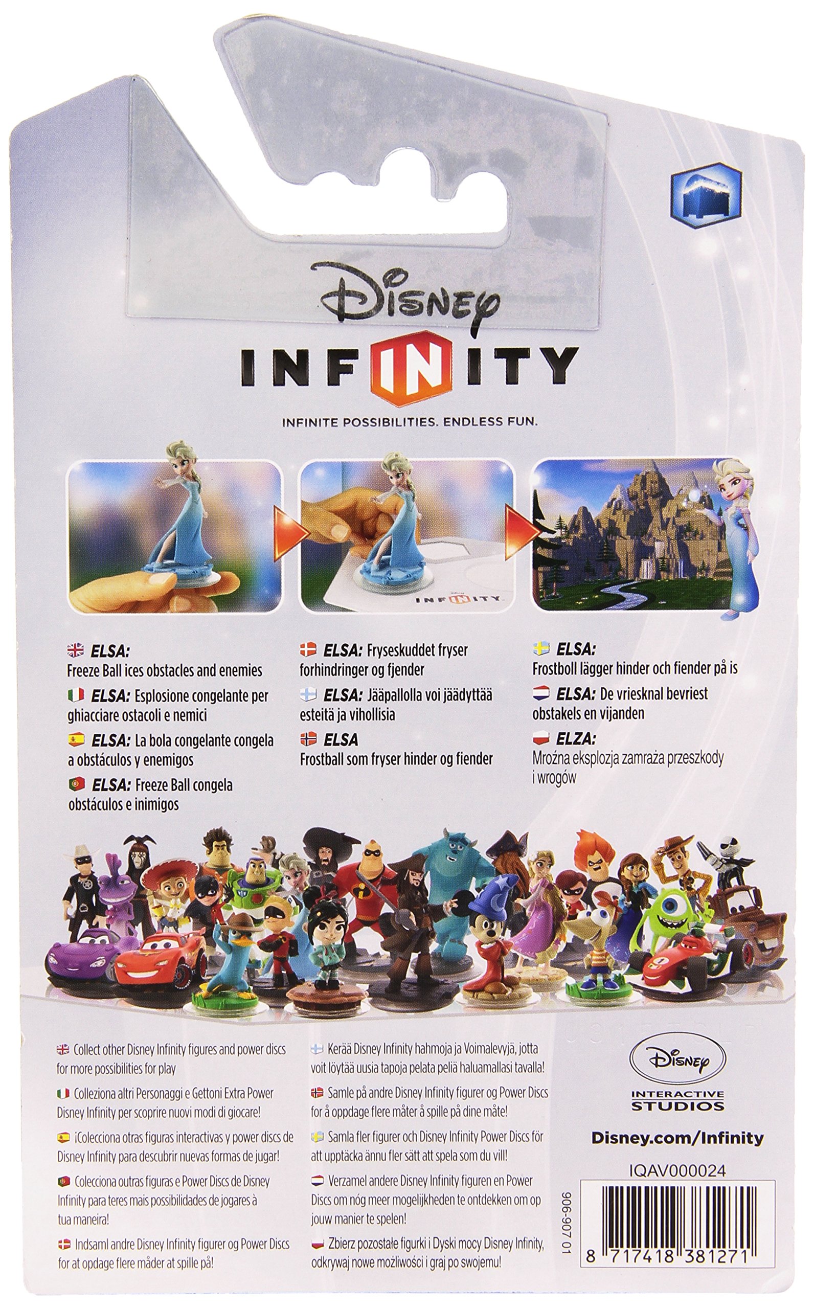 Foto 2 | Figura Elsa Personaje de Disney Infinity para Xbox 360/ps3/wii/wii U/3ds - Venta Internacional