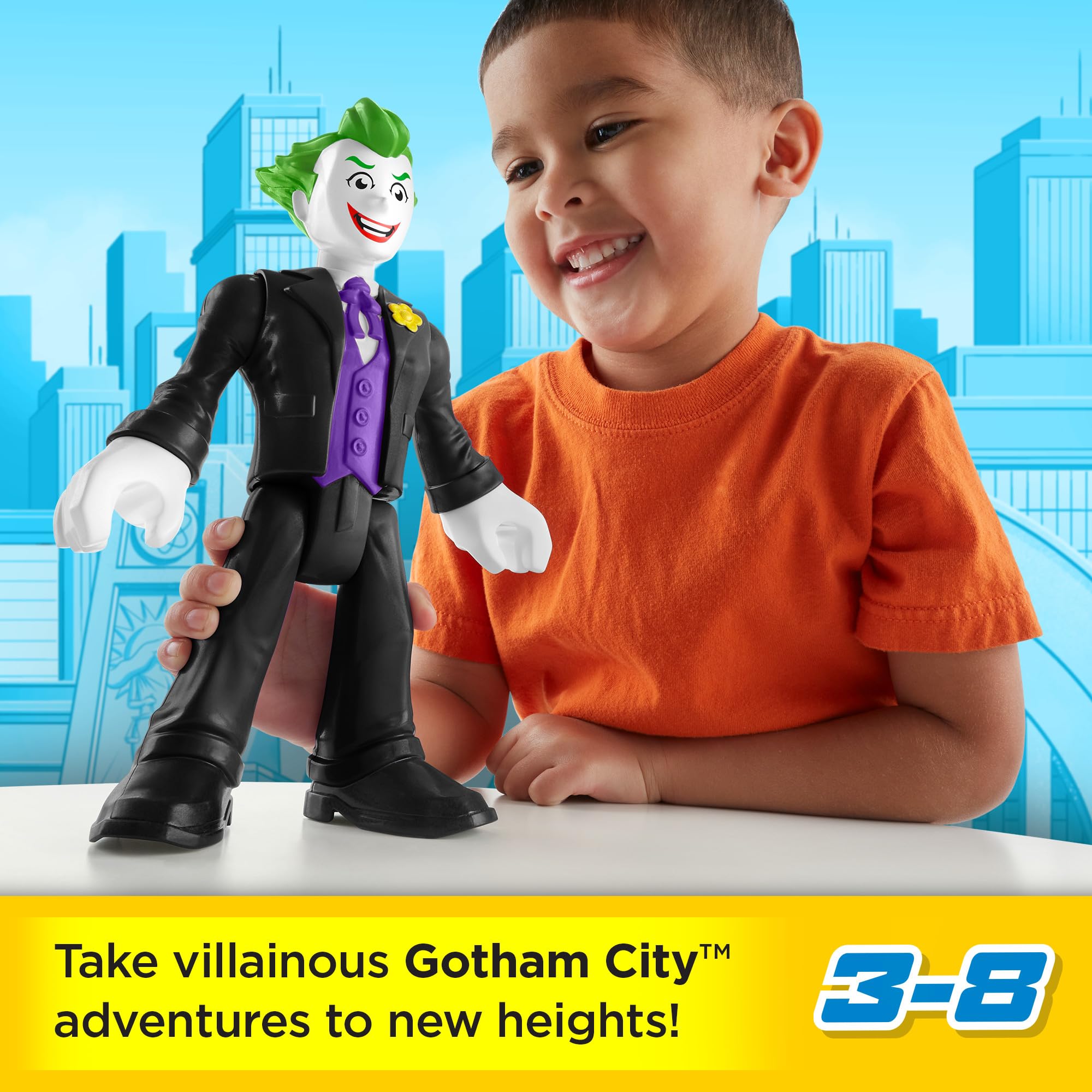 Foto 3 pulgar | Figura De Acción Fisher-price Imaginext Dc Super Friends Joker - Venta Internacional.