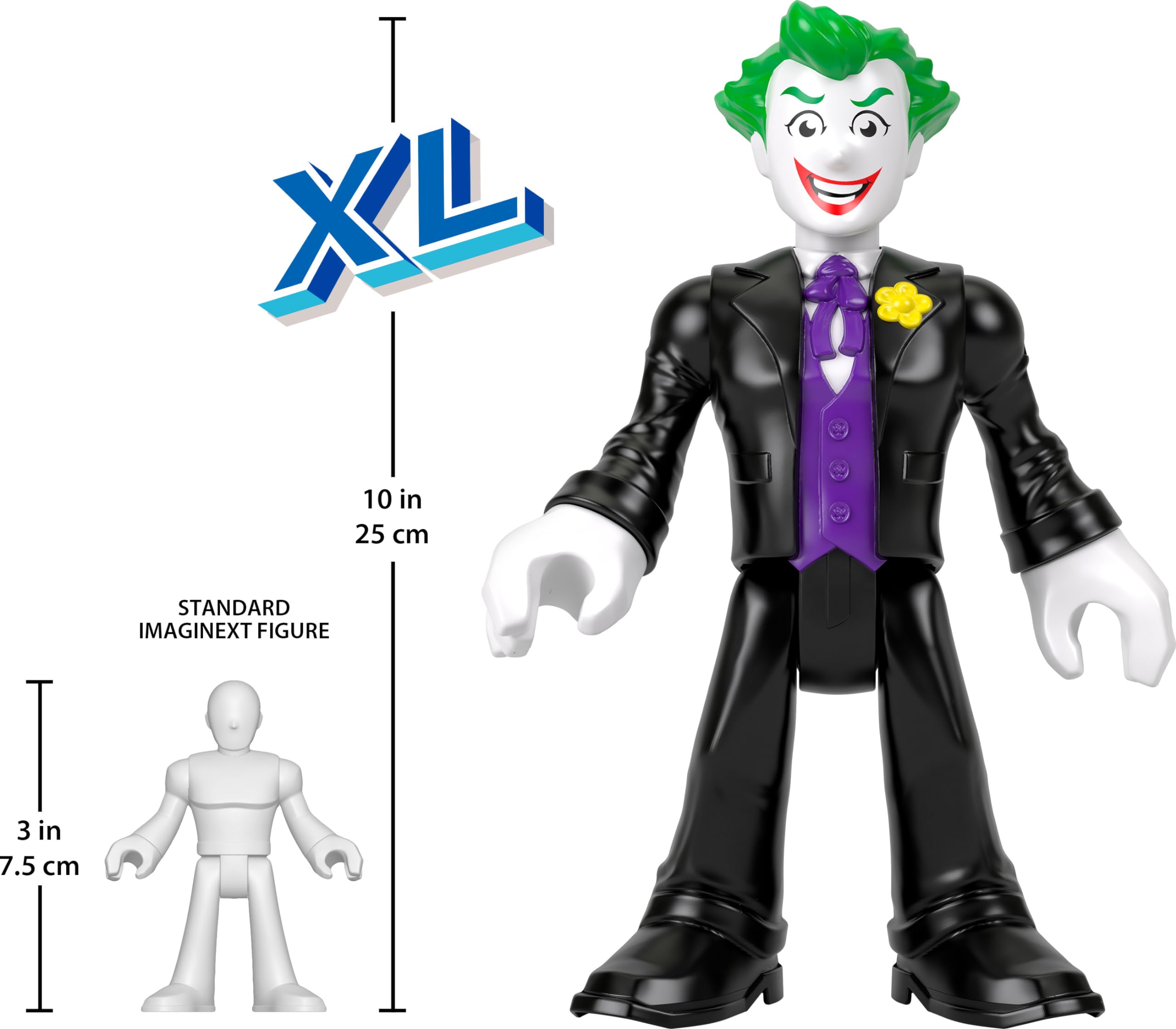Foto 5 pulgar | Figura De Acción Fisher-price Imaginext Dc Super Friends Joker - Venta Internacional.