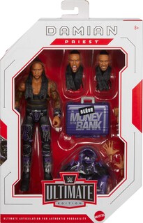 Foto 3 | Figura de Acción Mattel Wwe Ultimates Damian Priest - Venta Internacional