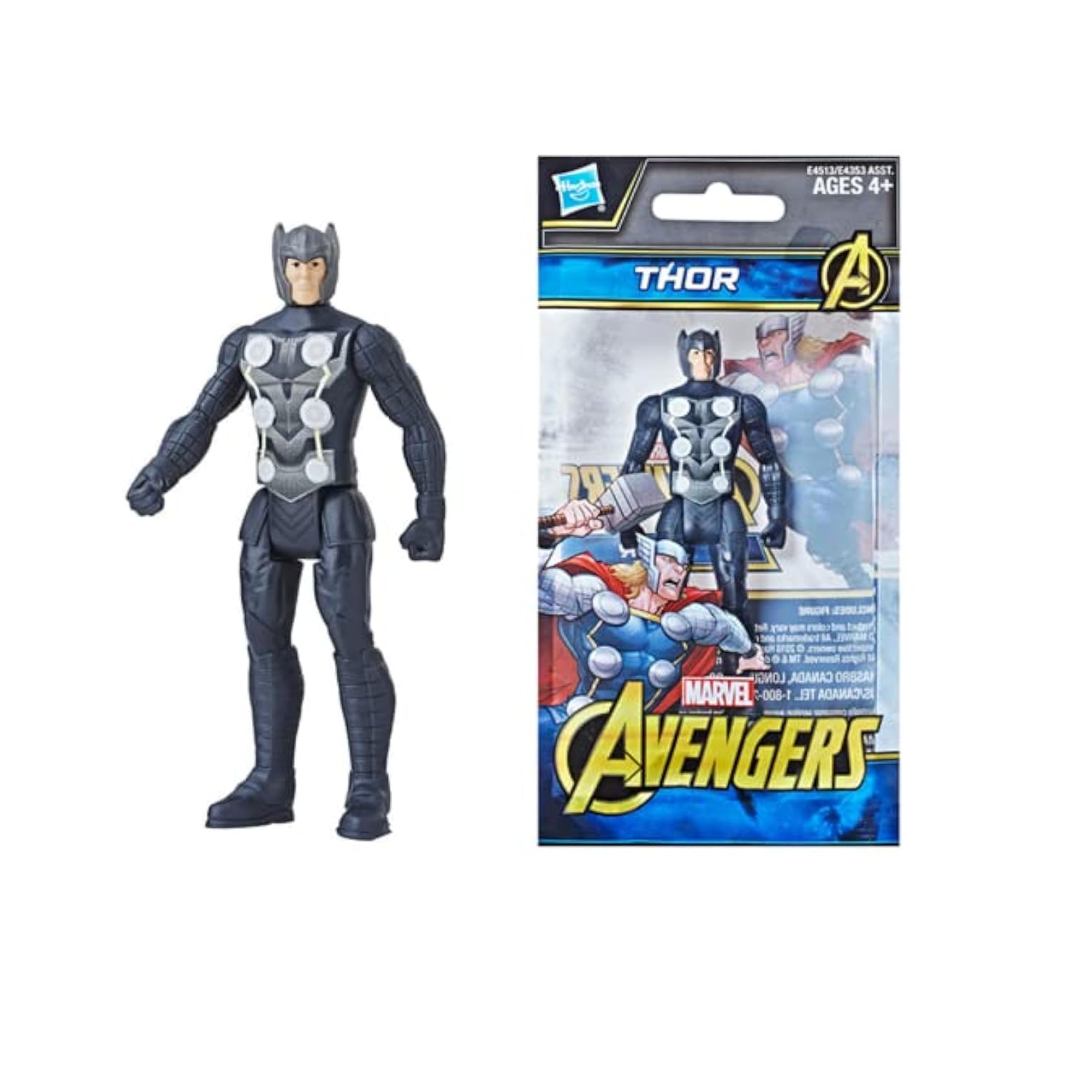 Figura De Acción Hasbro Marvel Avengers Thor, 9,5 Cm, Para Niños Mayores De 4 Años - Venta Internacional.