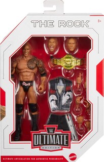 Foto 2 | Figura Mattel Wwe Ultimate Edition The Rock - Venta Internacional
