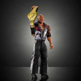 Foto 4 | Figura Mattel Wwe Ultimate Edition The Rock - Venta Internacional