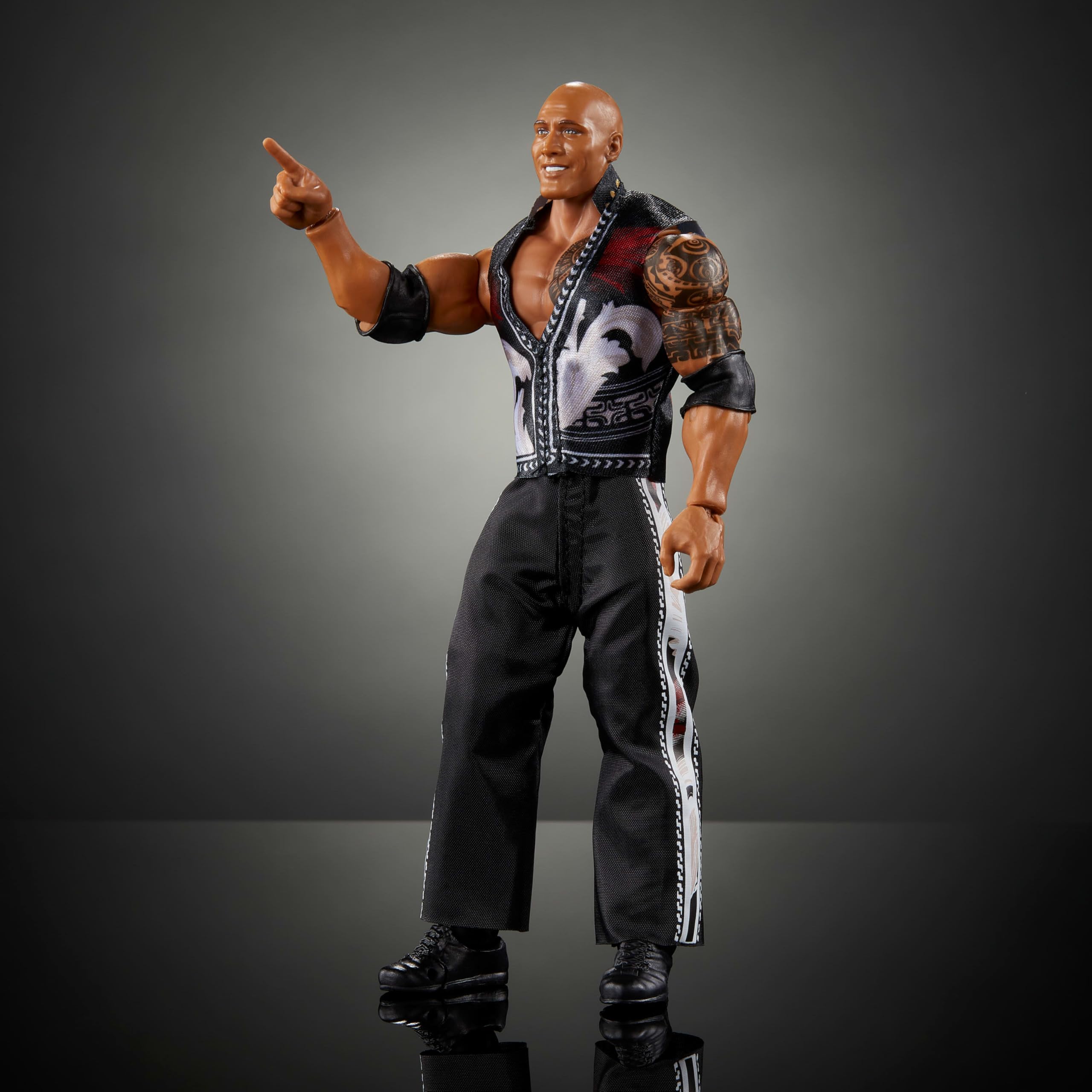 Foto 5 | Figura Mattel Wwe Ultimate Edition The Rock - Venta Internacional