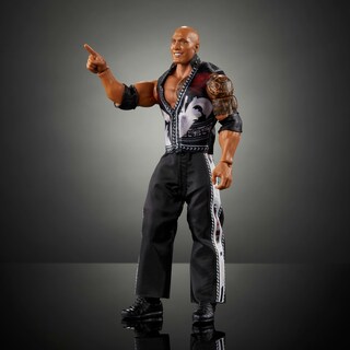 Foto 5 | Figura Mattel Wwe Ultimate Edition The Rock - Venta Internacional