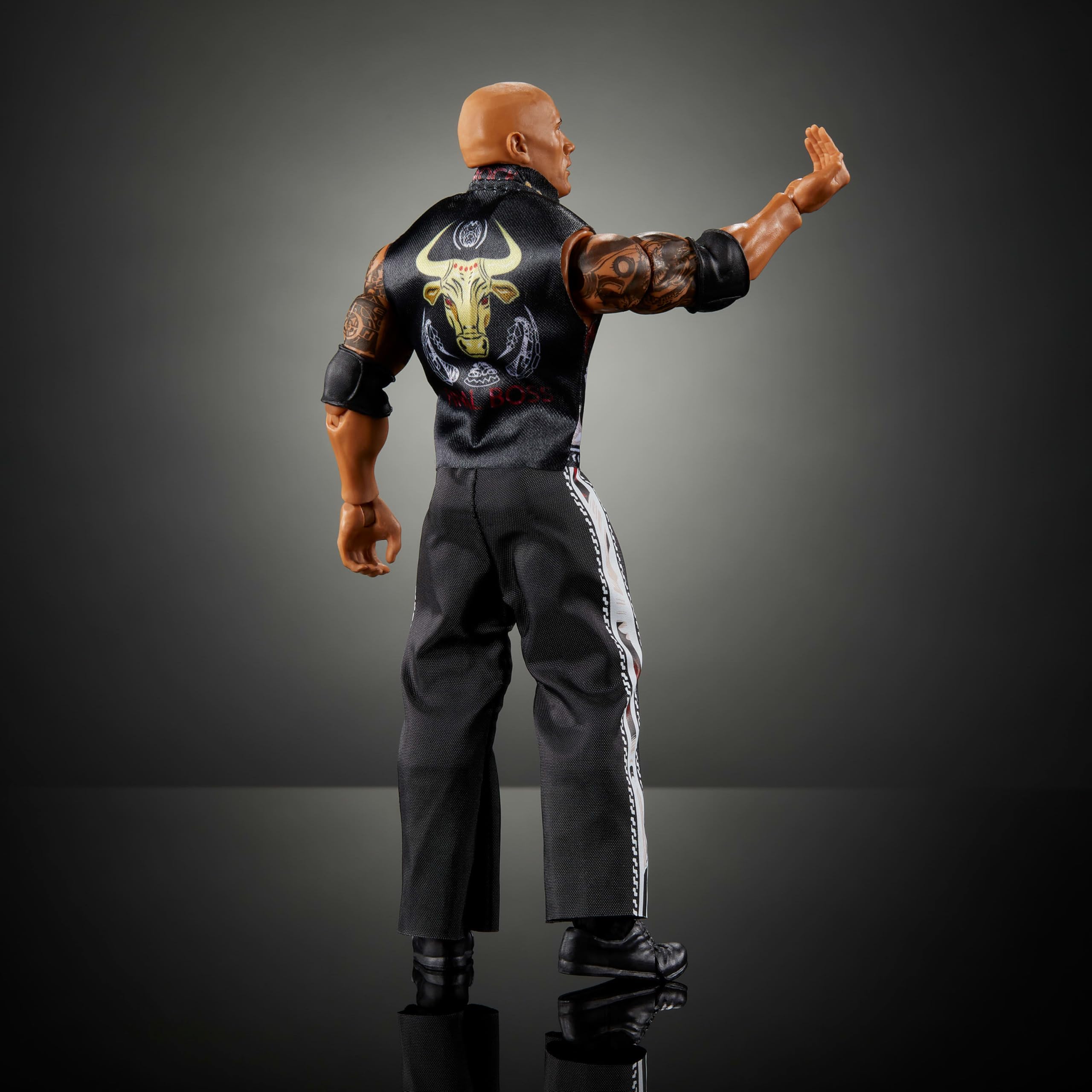 Foto 7 pulgar | Figura Mattel Wwe Ultimate Edition The Rock - Venta Internacional