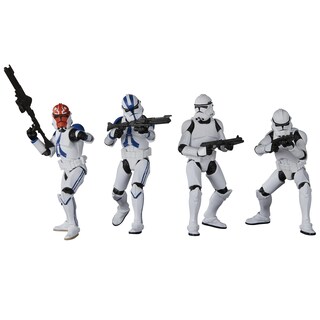 Foto 1 | Figura De Acción Star Wars The Vintage Collection, 9,5 Cm, Paquete De 4 - Venta Internacional.