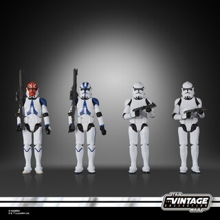 Foto 3 | Figura De Acción Star Wars The Vintage Collection, 9,5 Cm, Paquete De 4 - Venta Internacional.