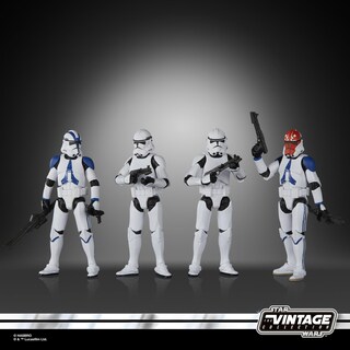 Foto 4 | Figura De Acción Star Wars The Vintage Collection, 9,5 Cm, Paquete De 4 - Venta Internacional.