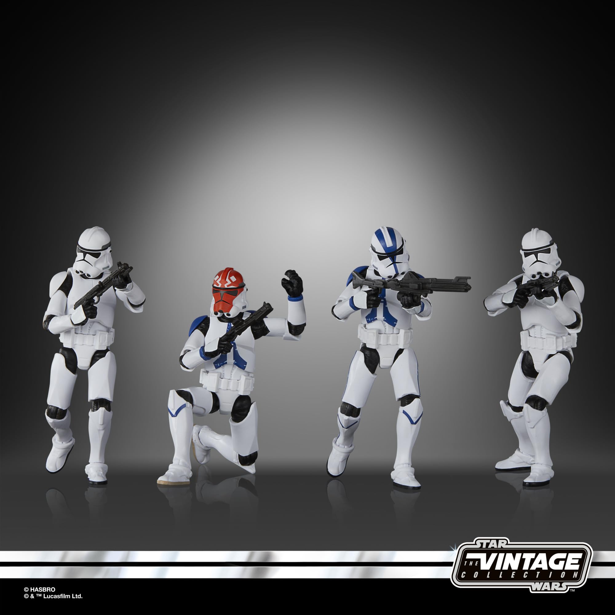 Foto 6 | Figura De Acción Star Wars The Vintage Collection, 9,5 Cm, Paquete De 4 - Venta Internacional.