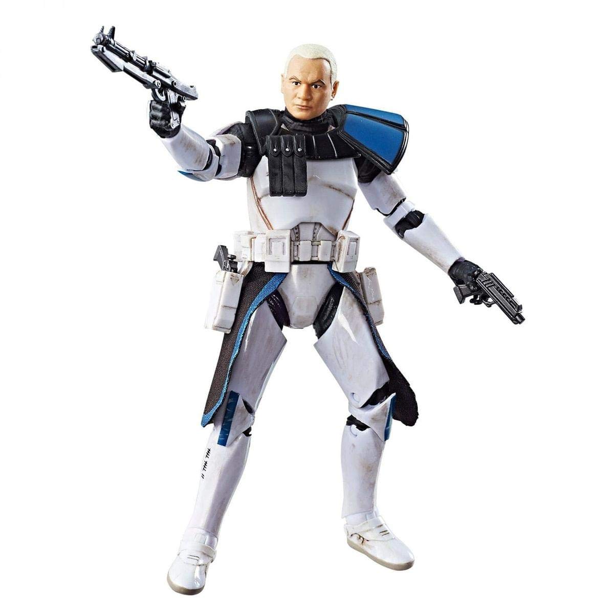 Figura De Acción Capitán Rex, Clon De La Serie Negra De Star Wars - Venta Internacional.
