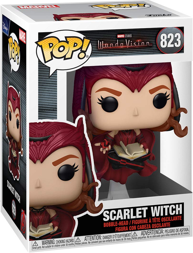 Foto 4 pulgar | Figura De Vinilo Funko Pop Marvel Wandavision Scarlet Witch - Venta Internacional.