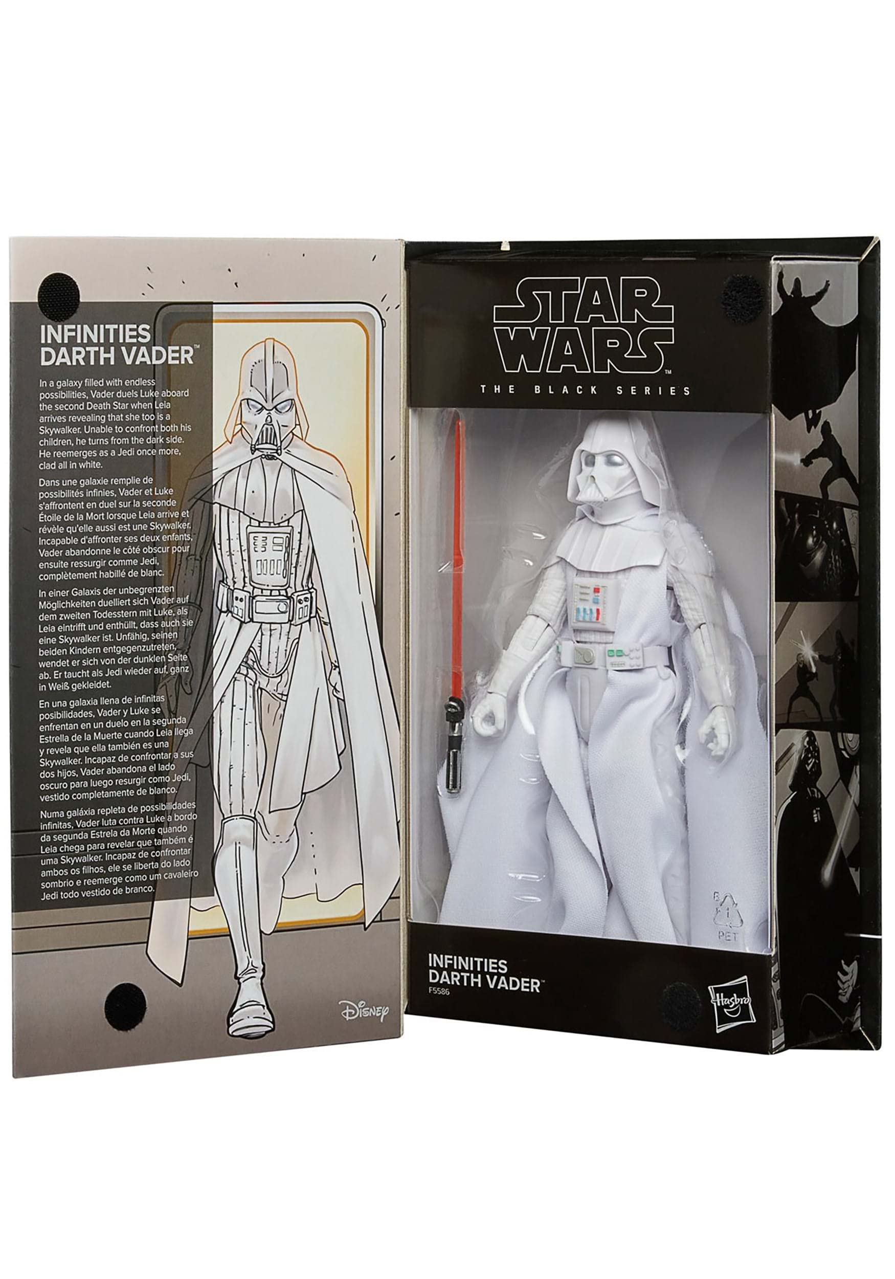 Foto 5 | Figura De Acción De Darth Vader (infinities) De 6 Pulgadas De Star Wars The Black Series - Venta Internacional.