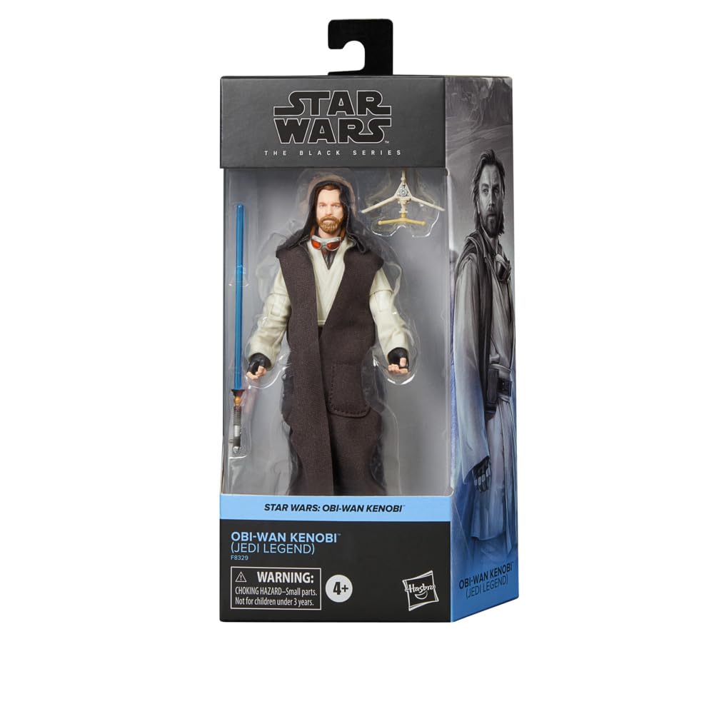 Figura De Acción Star Wars Obi-wan Kenobi Black Series Exclusiva - Venta Internacional.