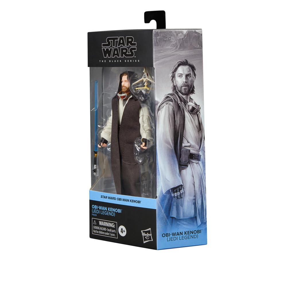 Foto 4 pulgar | Figura De Acción Star Wars Obi-wan Kenobi Black Series Exclusiva - Venta Internacional.