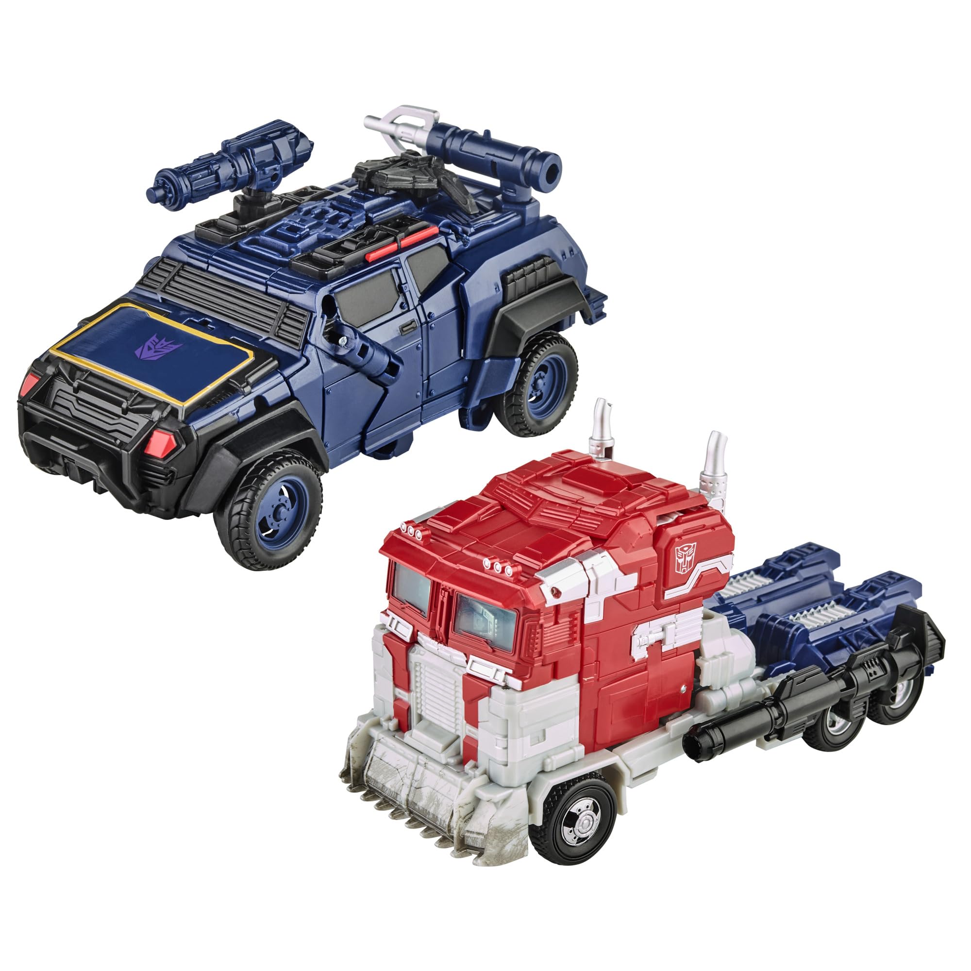 Foto 3 pulgar | Figuras De Acción Transformers Optimus Prime Soundwave, Paquete De 2 - Venta Internacional.