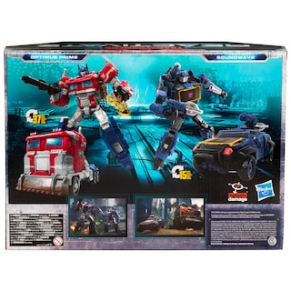 Foto 6 | Figuras De Acción Transformers Optimus Prime Soundwave, Paquete De 2 - Venta Internacional.