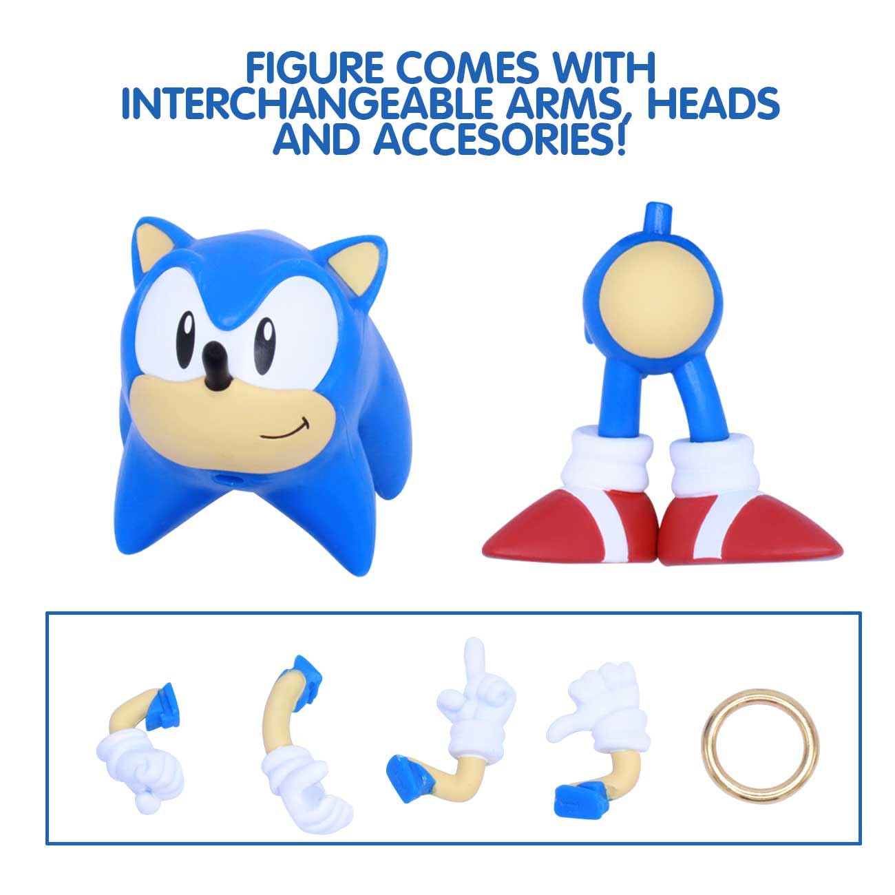 Foto 4 pulgar | Figuras De Acción Just Toys Llc Sonic The Hedgehog Serie 2 - Venta Internacional.