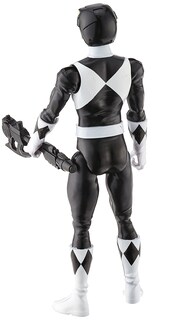 Foto 2 | Figura De Acción Power Rangers Mighty Morphin Black Ranger 30 Cm - Venta Internacional.