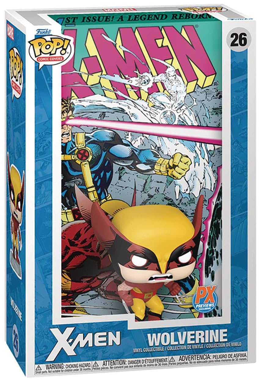 Figura De Vinilo Funko Pop! Portada De Cómic Marvel X-men Wolverine - Venta Internacional.