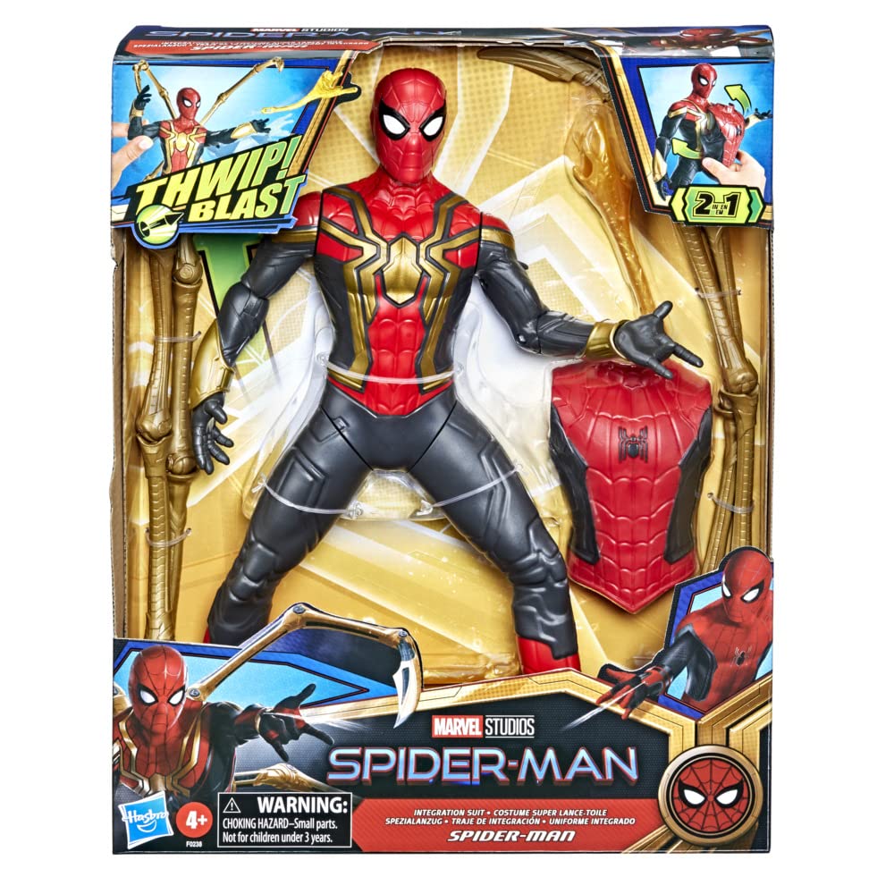 Foto 3 pulgar | Figura De Acción Marvel Spider-man Deluxe De 33 Cm Con Accesorios - Venta Internacional.