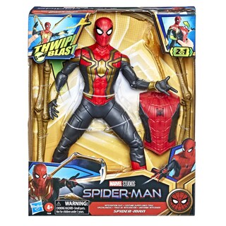 Foto 2 | Figura De Acción Marvel Spider-man Deluxe De 33 Cm Con Accesorios - Venta Internacional.