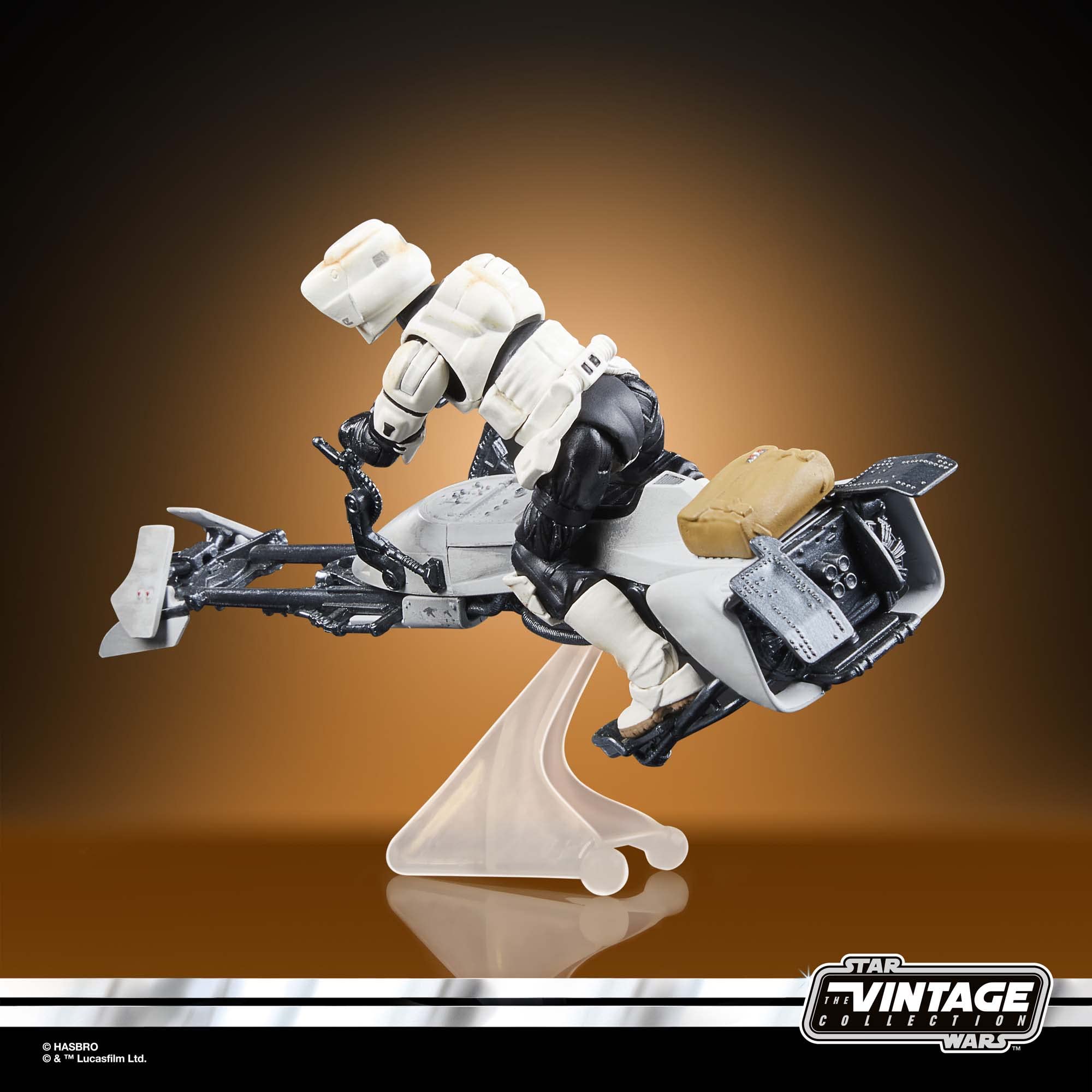 Foto 7 | Bicicleta Speeder De La Colección Vintage De Toy Star Wars Con Figuras - Venta Internacional.
