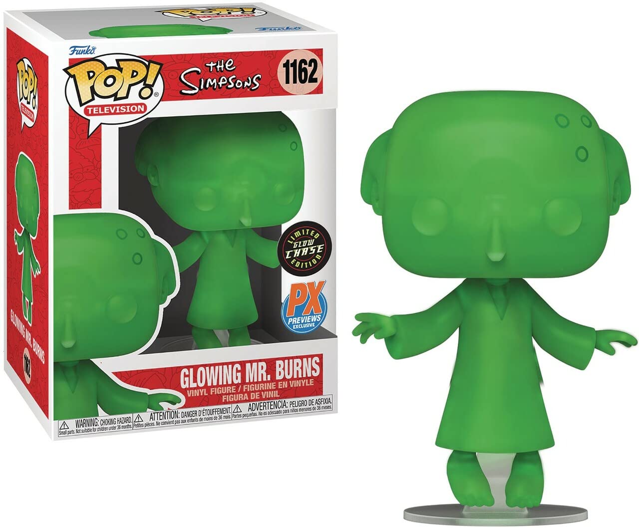 Foto 4 pulgar | Funko Pop Los Simpson Glowing Mr. Burns -Venta Internacional