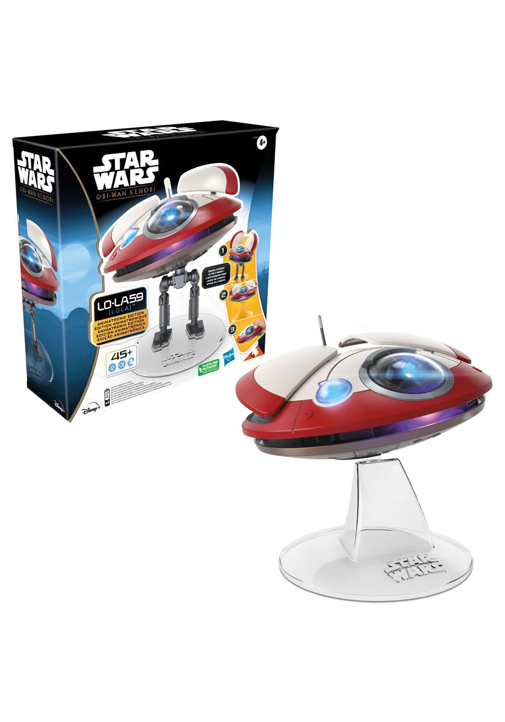 Foto 4 pulgar | Droide Electrónico De Juguete Star Wars L0-la59 (lola) Para Niños Mayores De 4 Años - Venta Internacional.