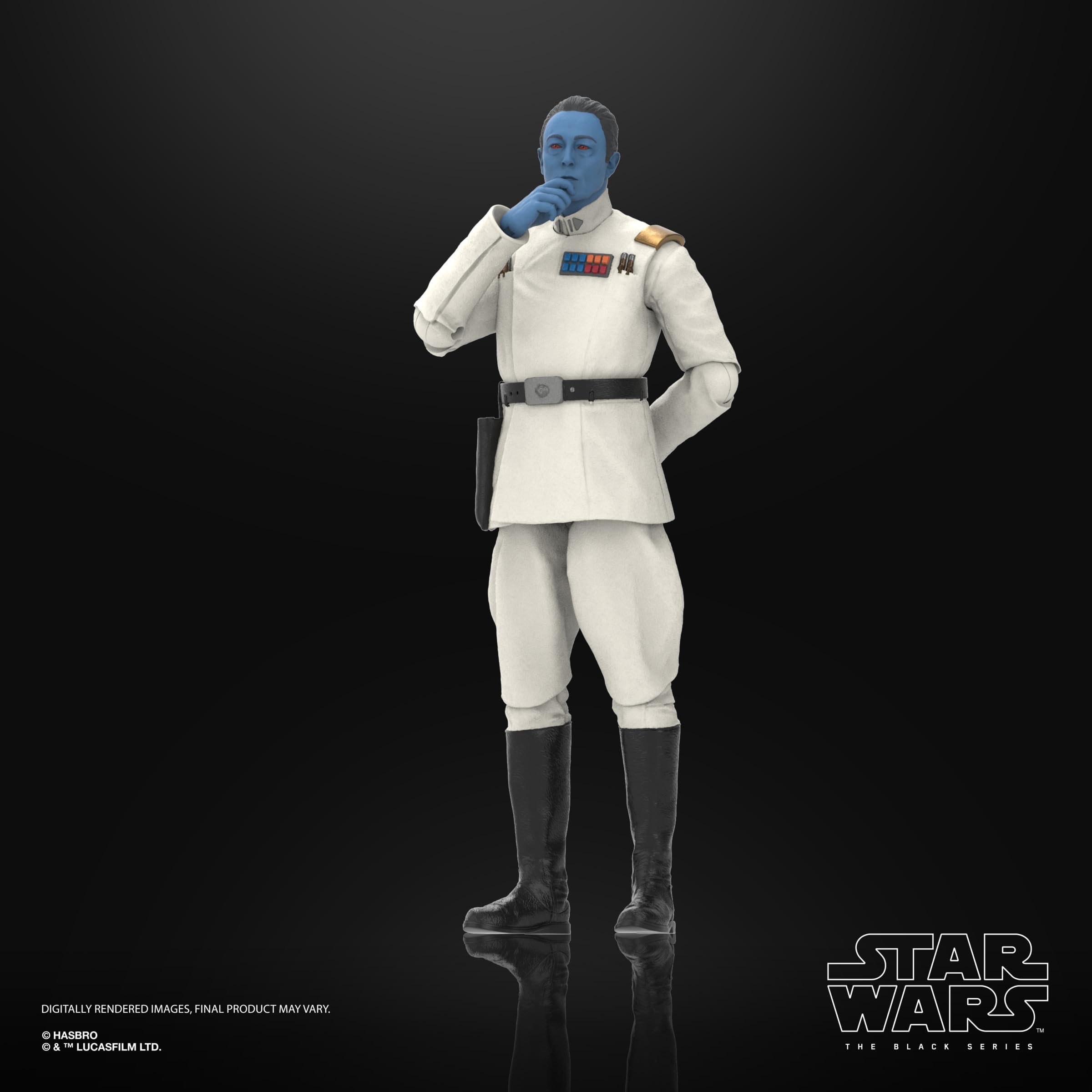 Foto 6 pulgar | Figura De Acción Del Gran Almirante Thrawn De Star Wars The Black Series, Ahsoka, 15 Cm - Venta Internacional.