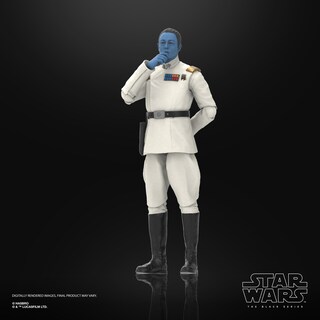 Foto 5 | Figura De Acción Del Gran Almirante Thrawn De Star Wars The Black Series, Ahsoka, 15 Cm - Venta Internacional.