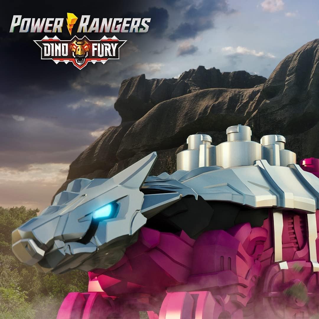 Foto 7 pulgar | Toy Power Rangers Dino Fury Pink Ankylo Hammer Y Green Tiger Claw Zord Para Niños A Partir De 4 Años - Venta Intern