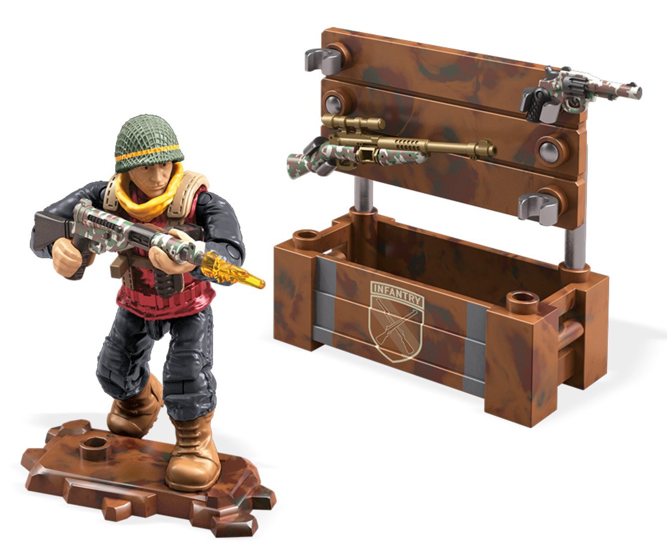 Juguete De Construcción Mega Construx, Caja De Armas De Call Of Duty Wwii - Venta Internacional.