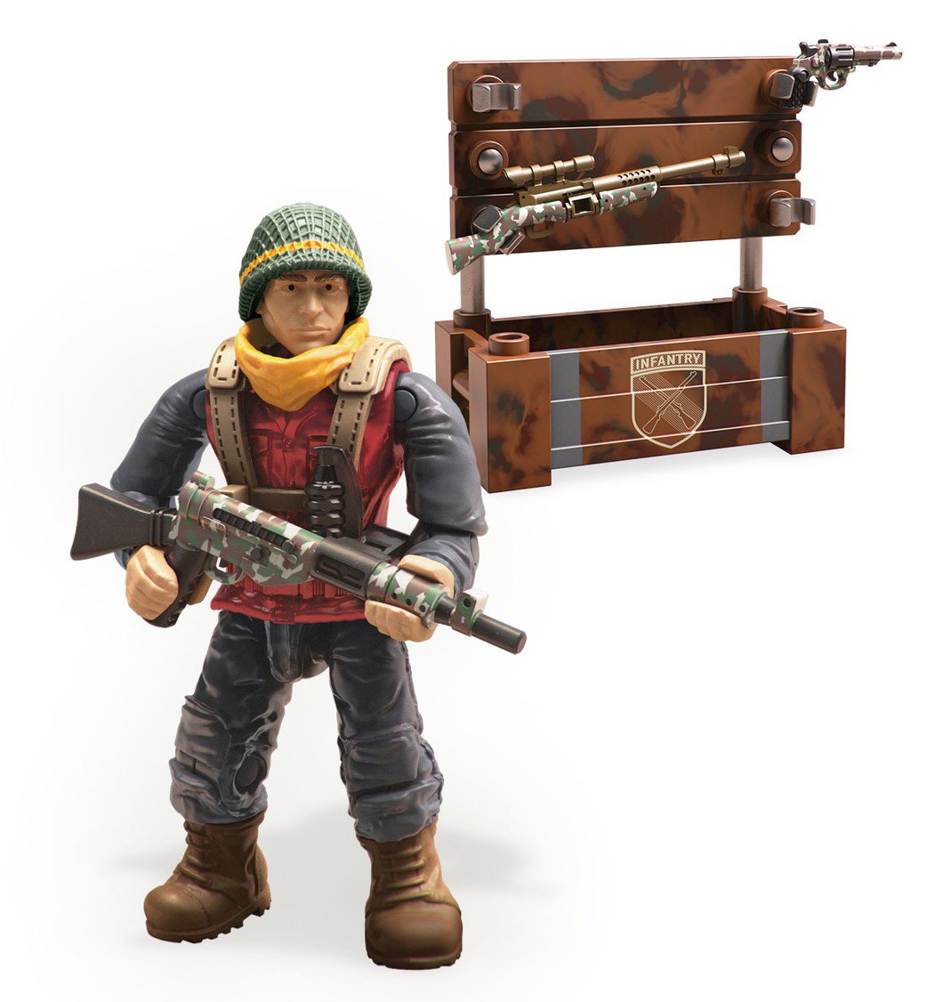 Foto 3 pulgar | Juguete De Construcción Mega Construx, Caja De Armas De Call Of Duty Wwii - Venta Internacional.
