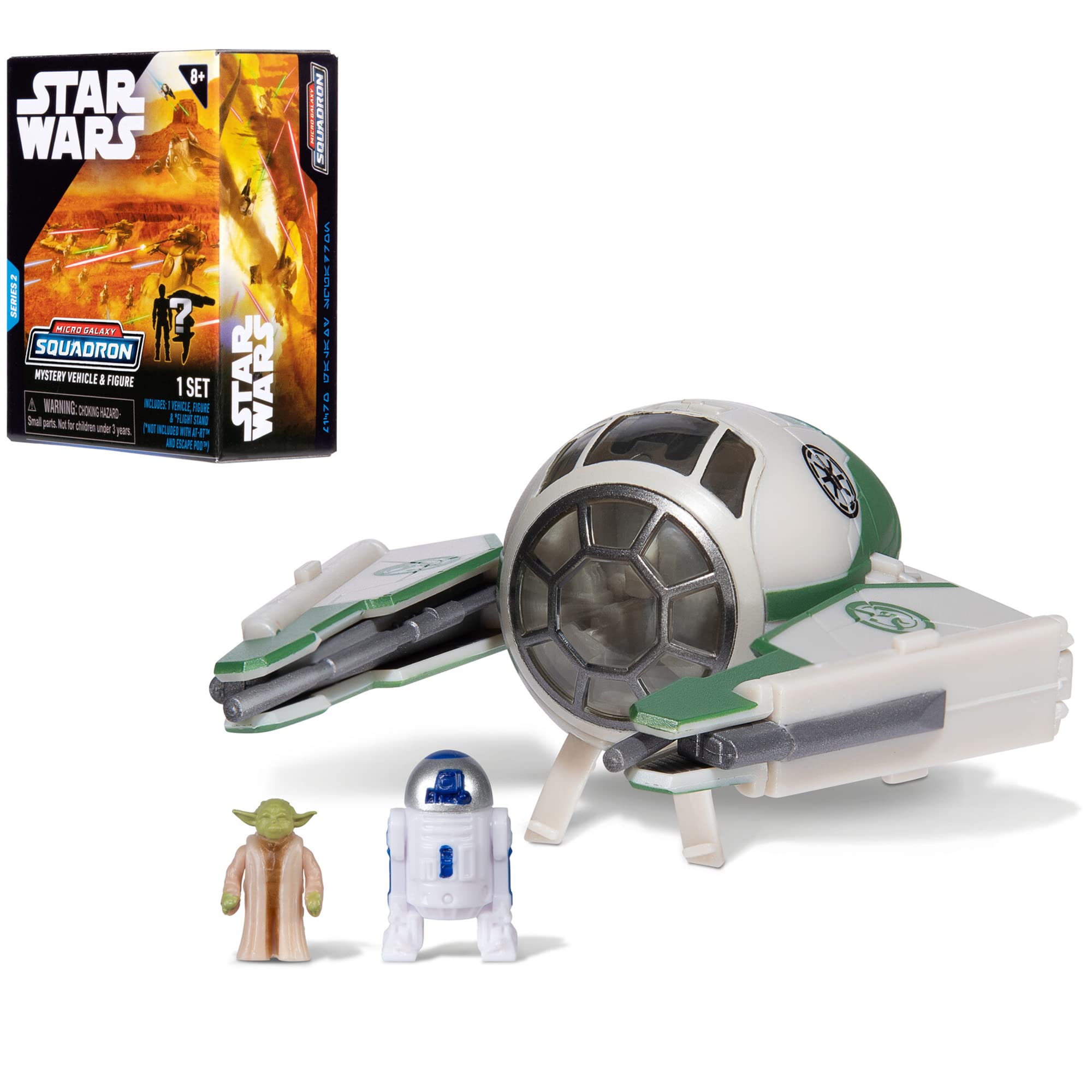 Paquete De Cazas Estelares Jedi De Toy Star Wars Micro Galaxy Squadron - Venta Internacional.