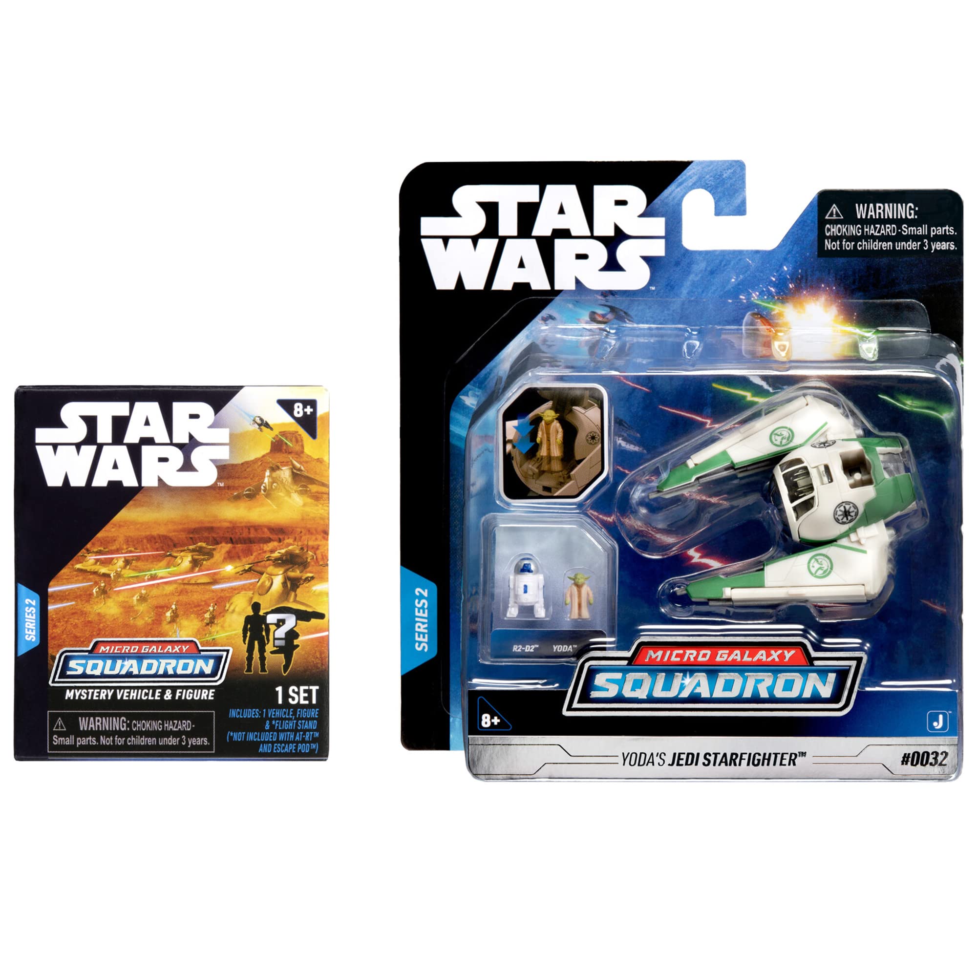 Foto 2 | Paquete De Cazas Estelares Jedi De Toy Star Wars Micro Galaxy Squadron - Venta Internacional.