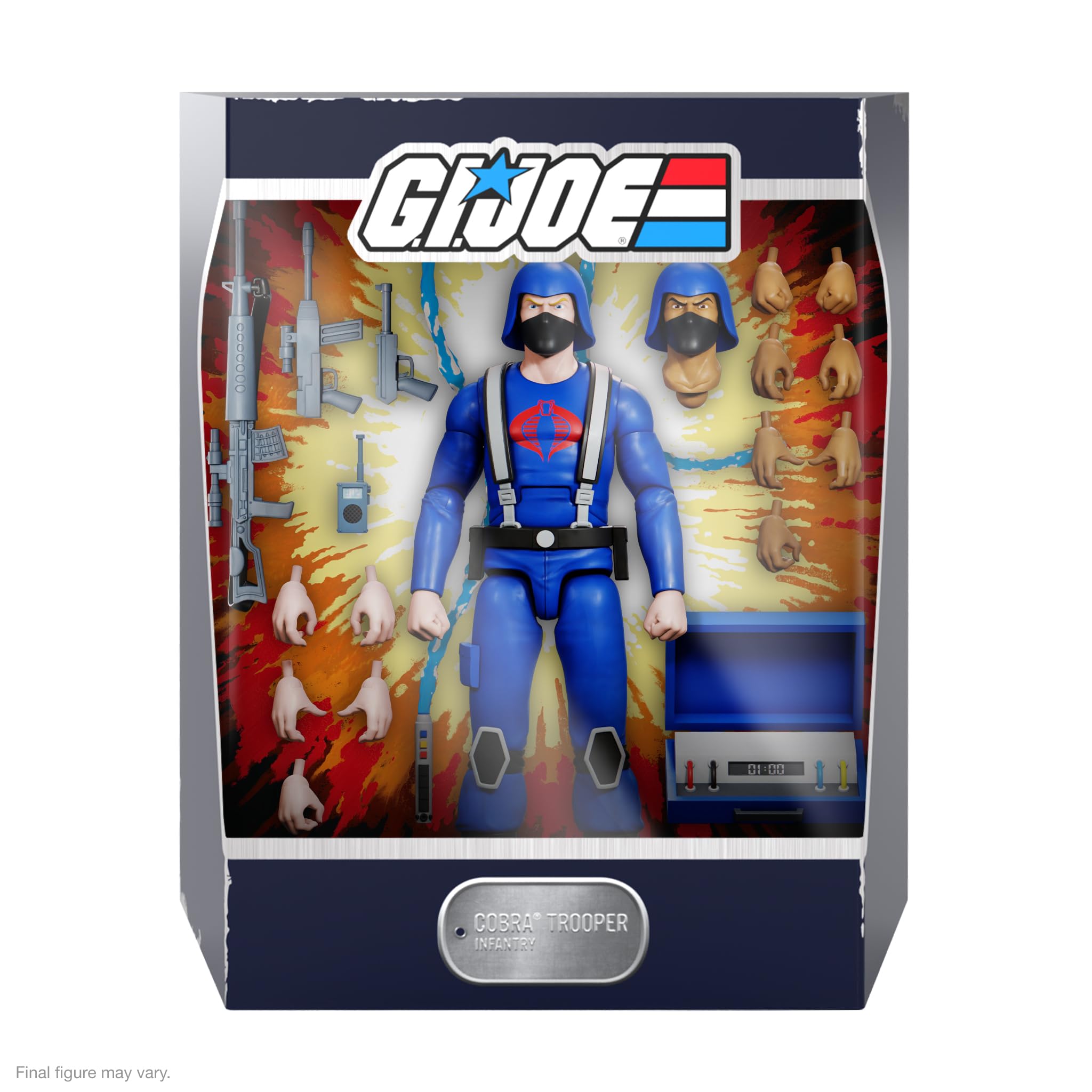 Foto 3 pulgar | Figura De Acción Super7 Ultimates! G.i. Joe Cobra Trooper De 7 Pulgadas - Venta Internacional.