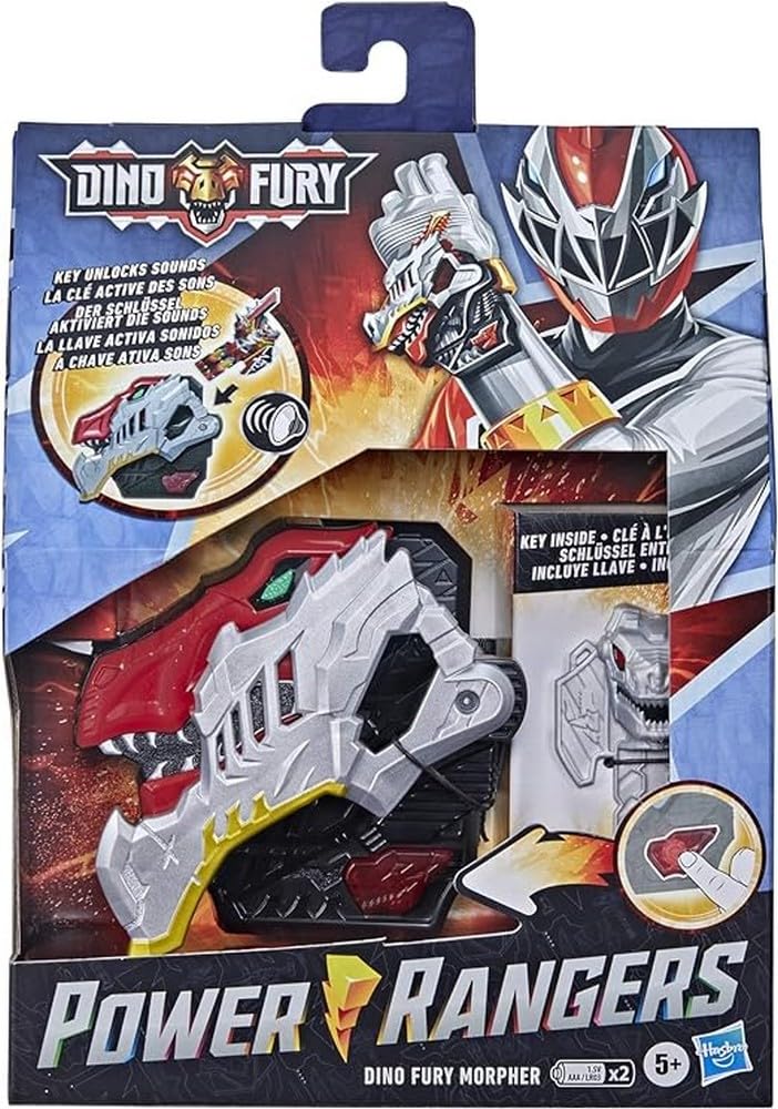 Foto 2 | Juguete Electrónico Power Rangers Playskool Dino Fury Morpher - Venta Internacional.