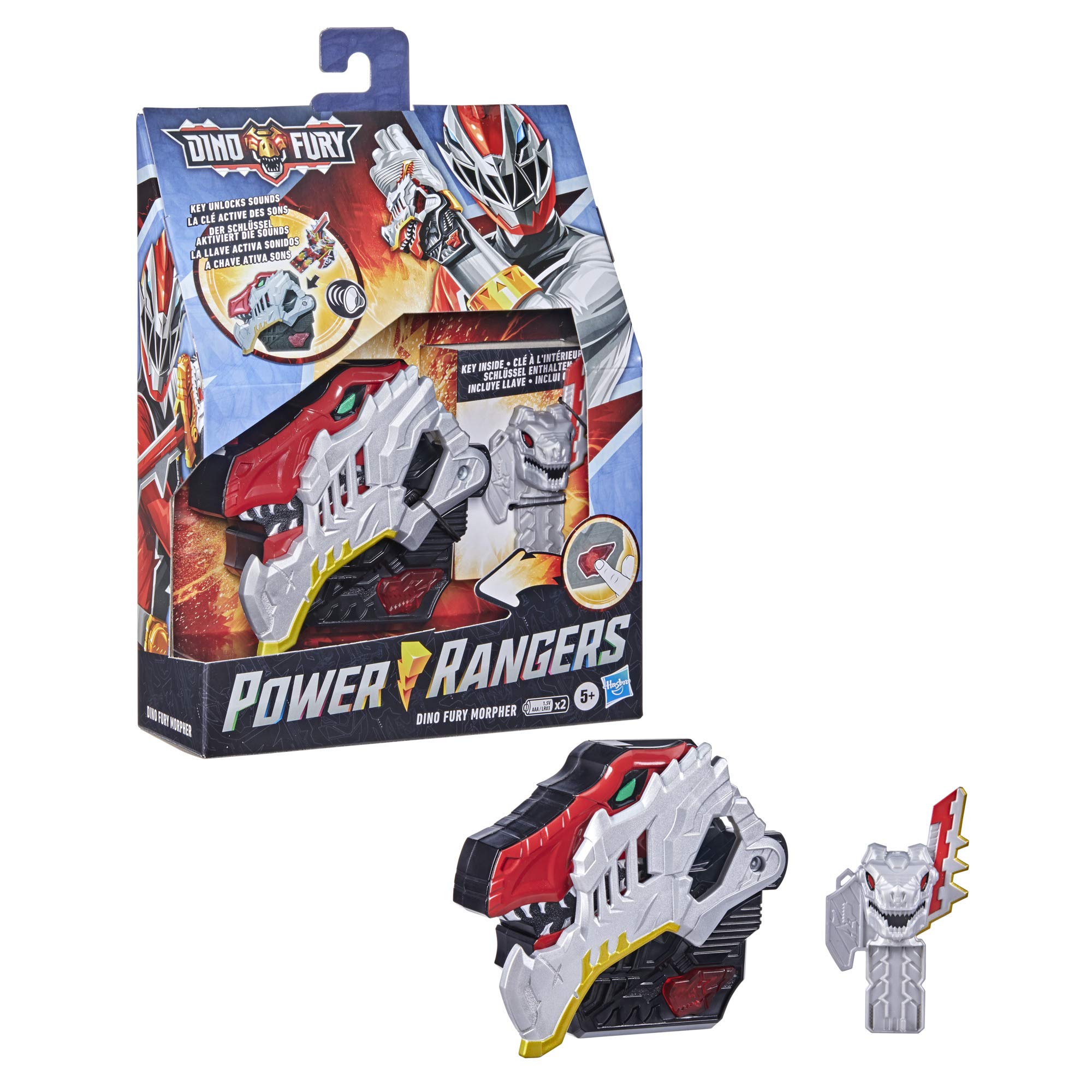 Foto 5 | Juguete Electrónico Power Rangers Playskool Dino Fury Morpher - Venta Internacional.