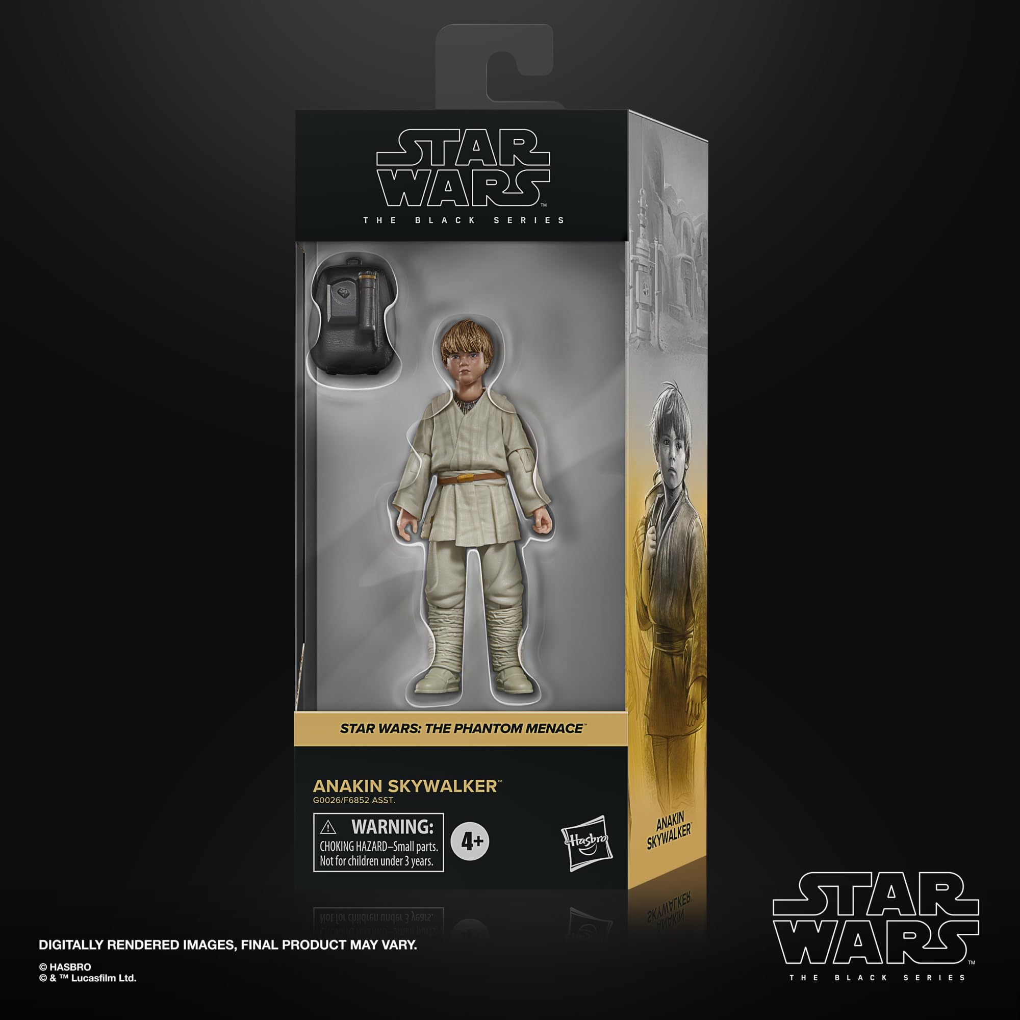 Foto 2 | Figura De Acción Star Wars The Black Series Anakin Skywalker - Venta Internacional.