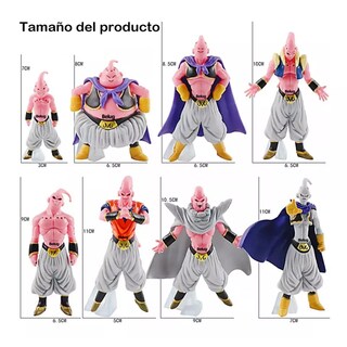 Foto 3 | Set Figuras Majin Buu Transformaciones 8 Pzas Coleccionables Belug Multicolor