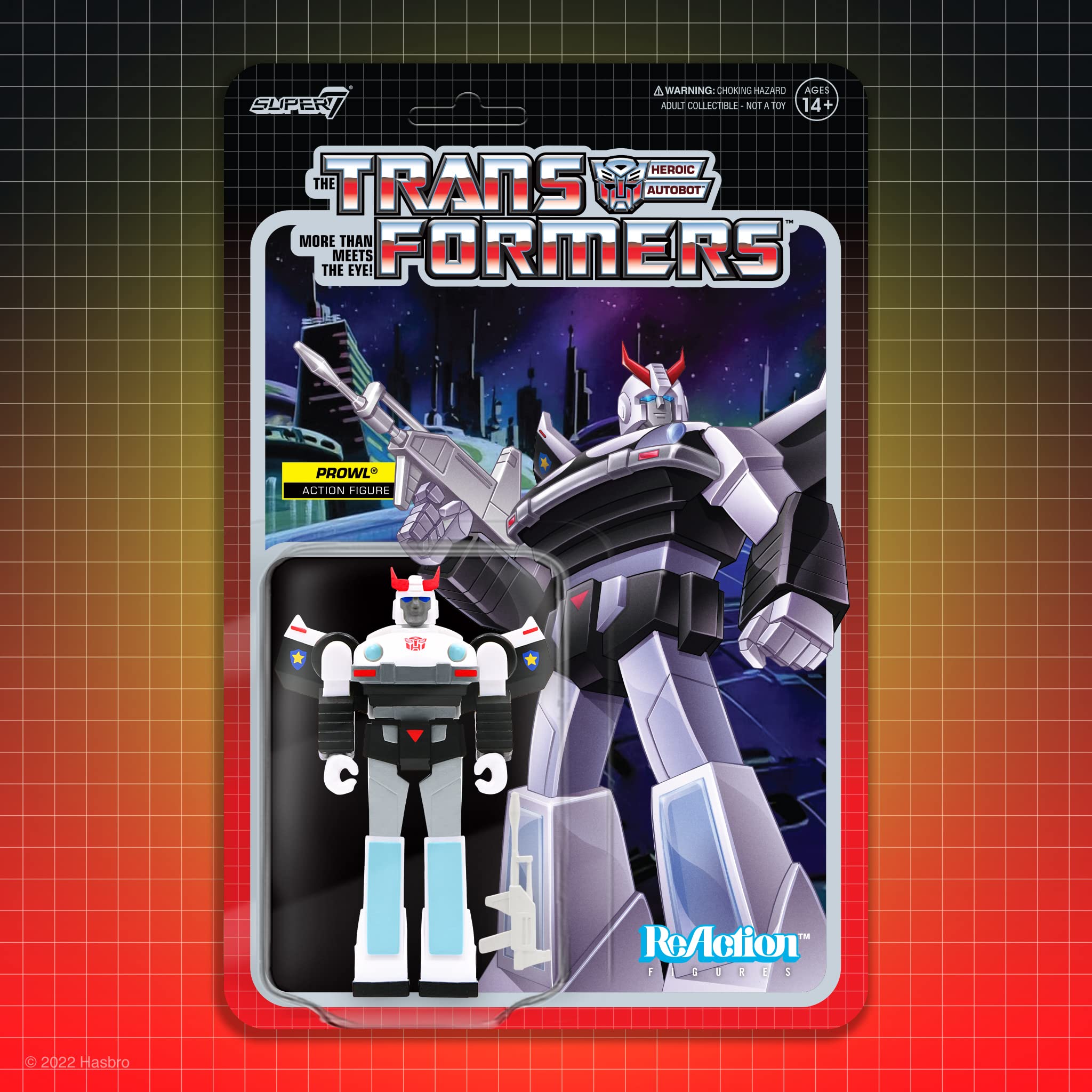 Foto 6 pulgar | Figura De Acción Super7 Transformers Prowl De 9,5 Cm Con Accesorio - Venta Internacional.