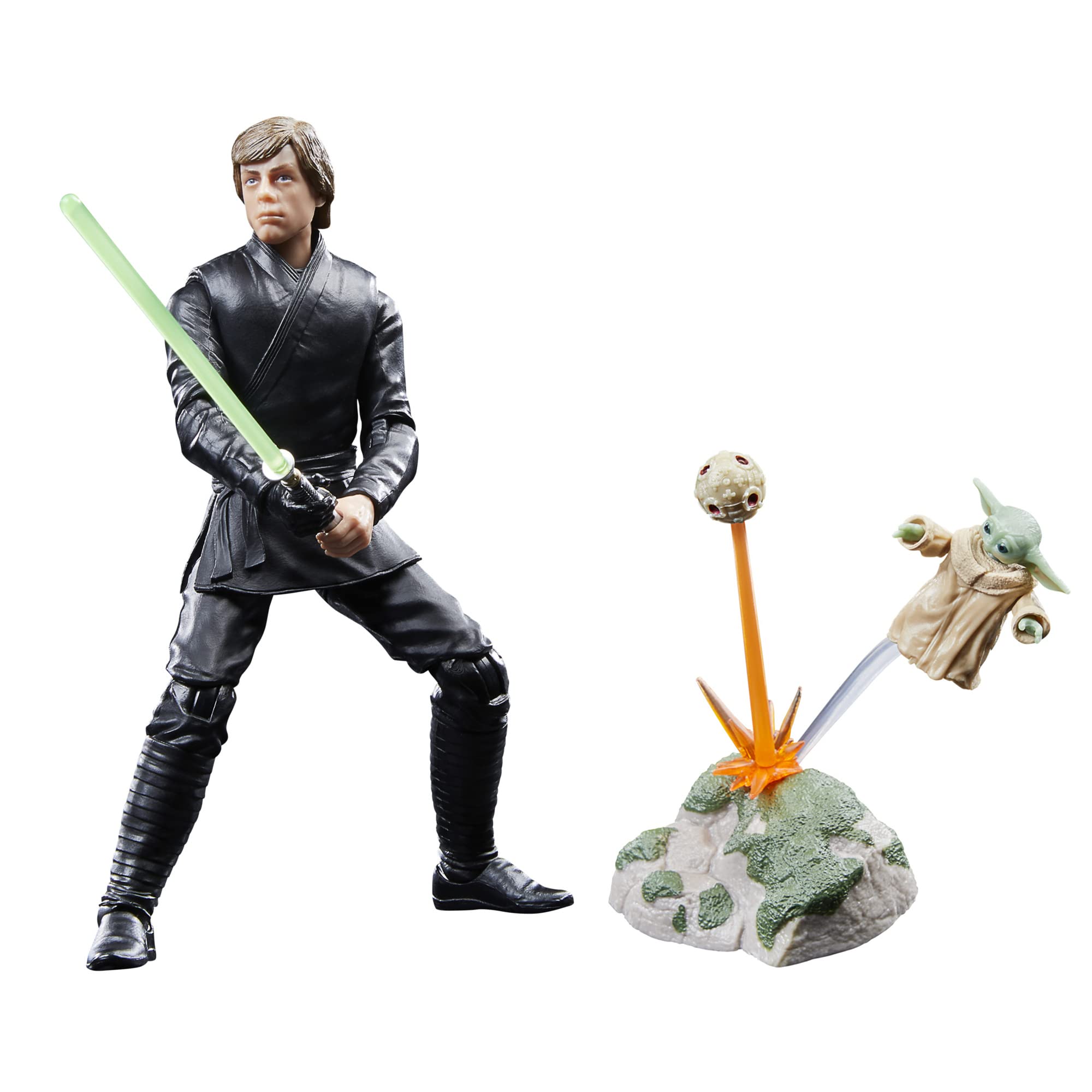 Figuras De Acción Star Wars The Black Series Luke & Grogu 15 Cm - Venta Internacional.