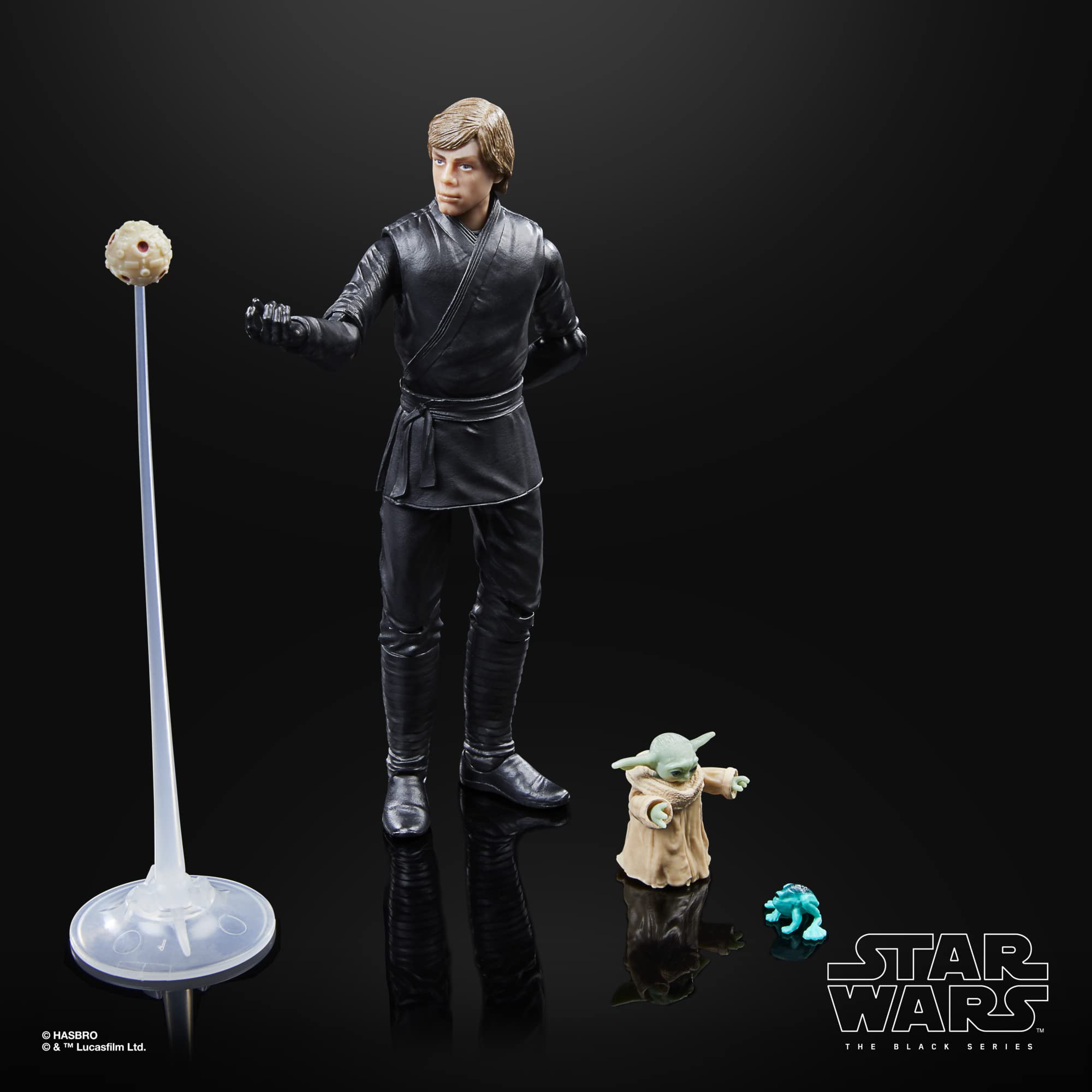 Foto 4 pulgar | Figuras De Acción Star Wars The Black Series Luke & Grogu 15 Cm - Venta Internacional.