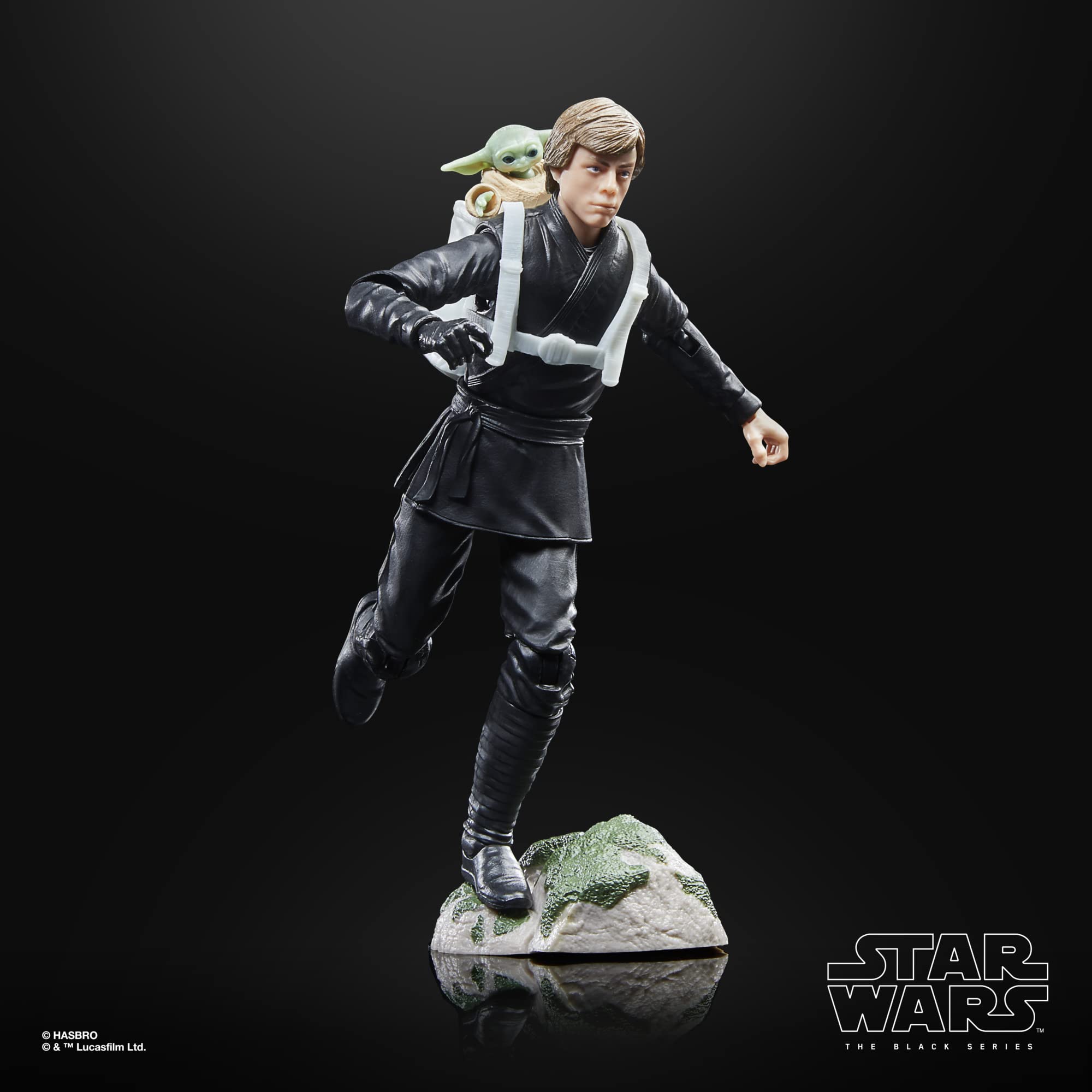Foto 5 pulgar | Figuras De Acción Star Wars The Black Series Luke & Grogu 15 Cm - Venta Internacional.