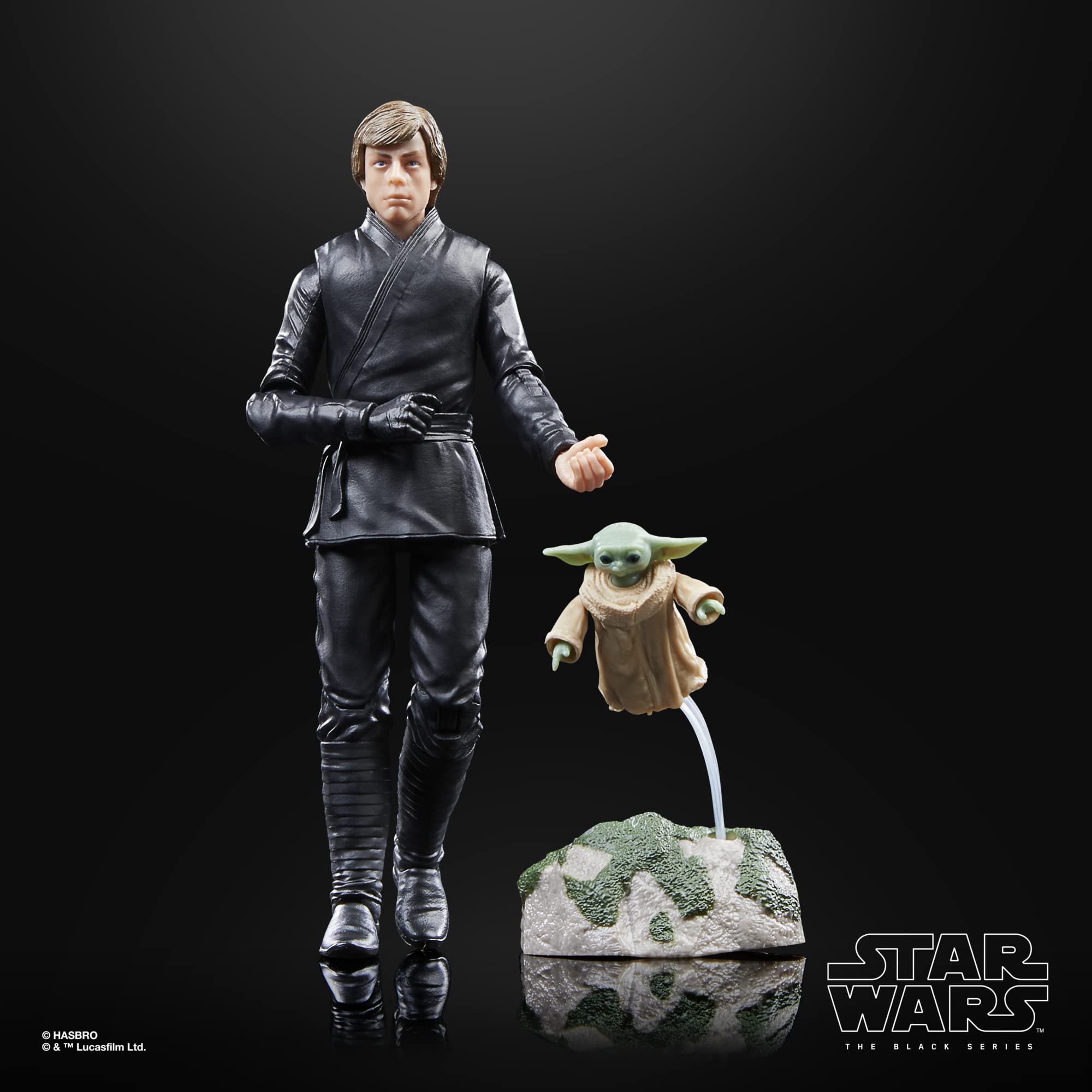 Foto 6 pulgar | Figuras De Acción Star Wars The Black Series Luke & Grogu 15 Cm - Venta Internacional.